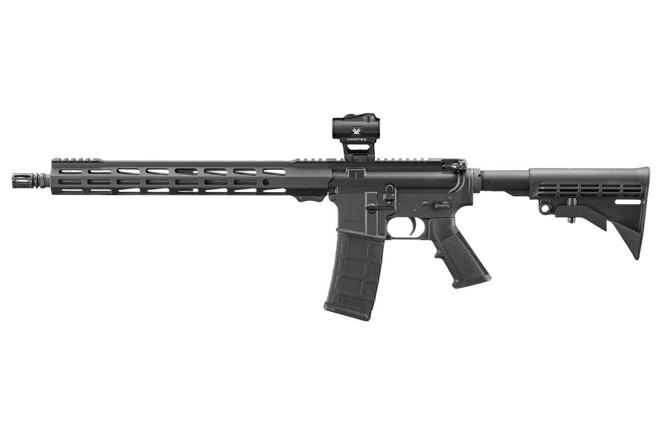 Ruger Harrier 5.56 NATO Semi-Automatic AR-15 Rifle with Vortex Triumph 2 MOA Red Dot